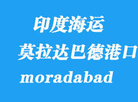 印度海運港口:莫拉達巴德(icd moradabad)港口