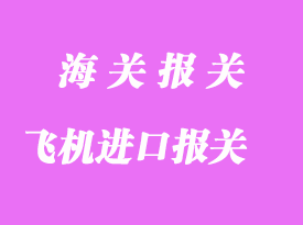 怎么辦飛機(jī)進(jìn)口報關(guān)手續(xù)？